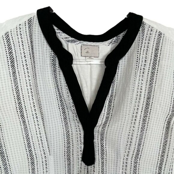 Postmark Anthropologie Egress Split‎ Neck Top - Picture 2 of 7